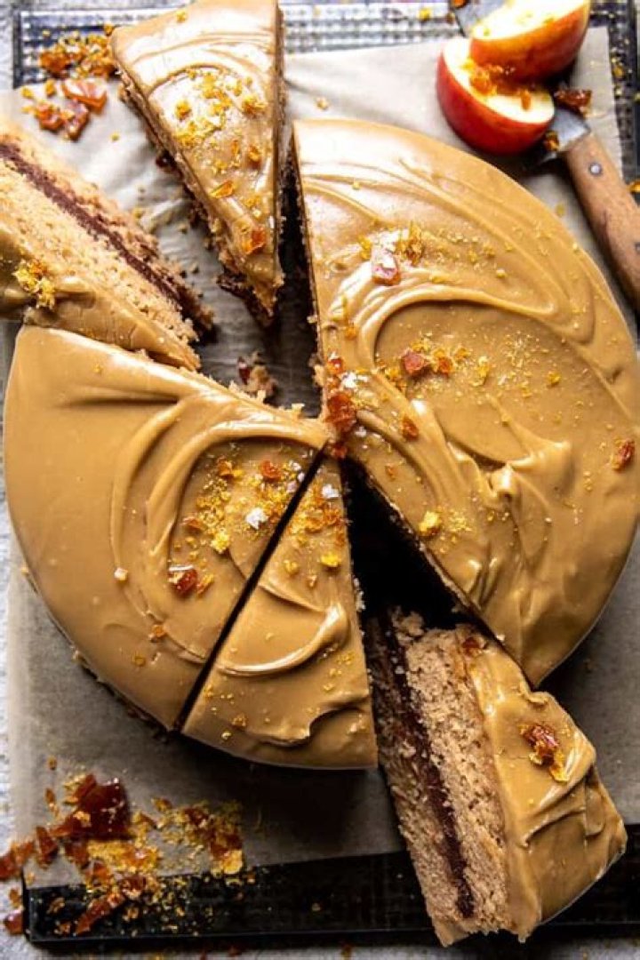 Caramel Apple Cake with Dulce de Leche Frosting | Shortcut Dessert | Buddy Valastro | Recipe