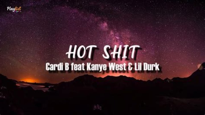 Cardi B: « Cardi B – Hot Shit feat. Kanye West & Lil Durk (Clip Officiel) » sur YouTube !