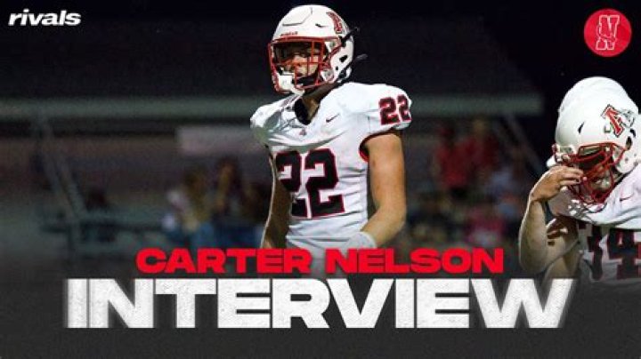Carter Nelson's Football Recruiting Profile