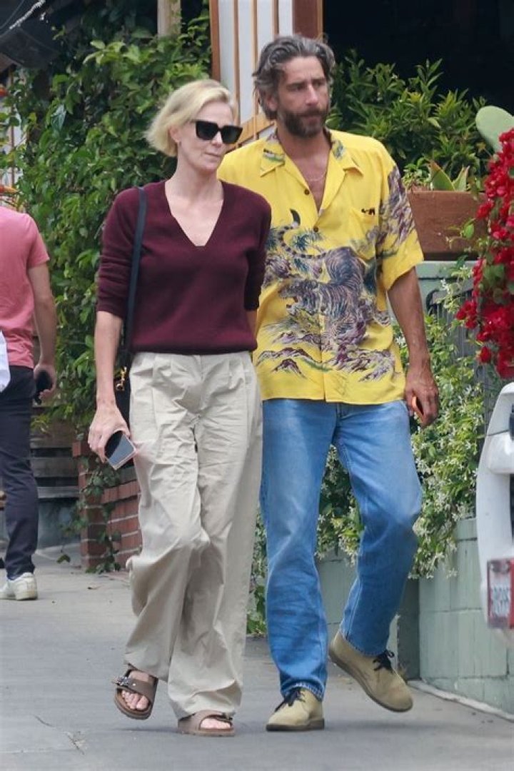Charlize Theron and Alex Dimitrijevic