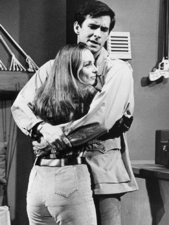 Charmian Carr and Anthony Perkins