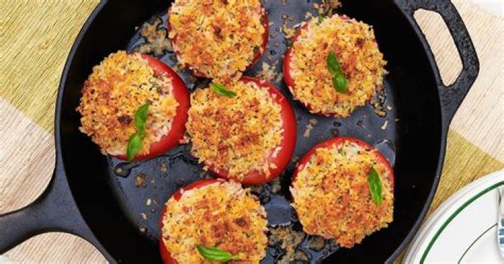 Cheesy Stuffed Tomatoes | Recipe
