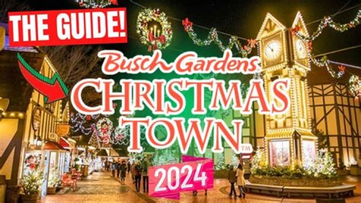 Christmas Town at Busch Gardens Williamsburg
