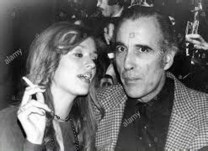 Christopher Lee and Henriette Von Rosen