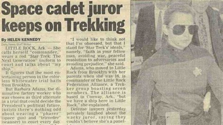 CNN - 'Trekkie' juror - Mar. 14, 1996