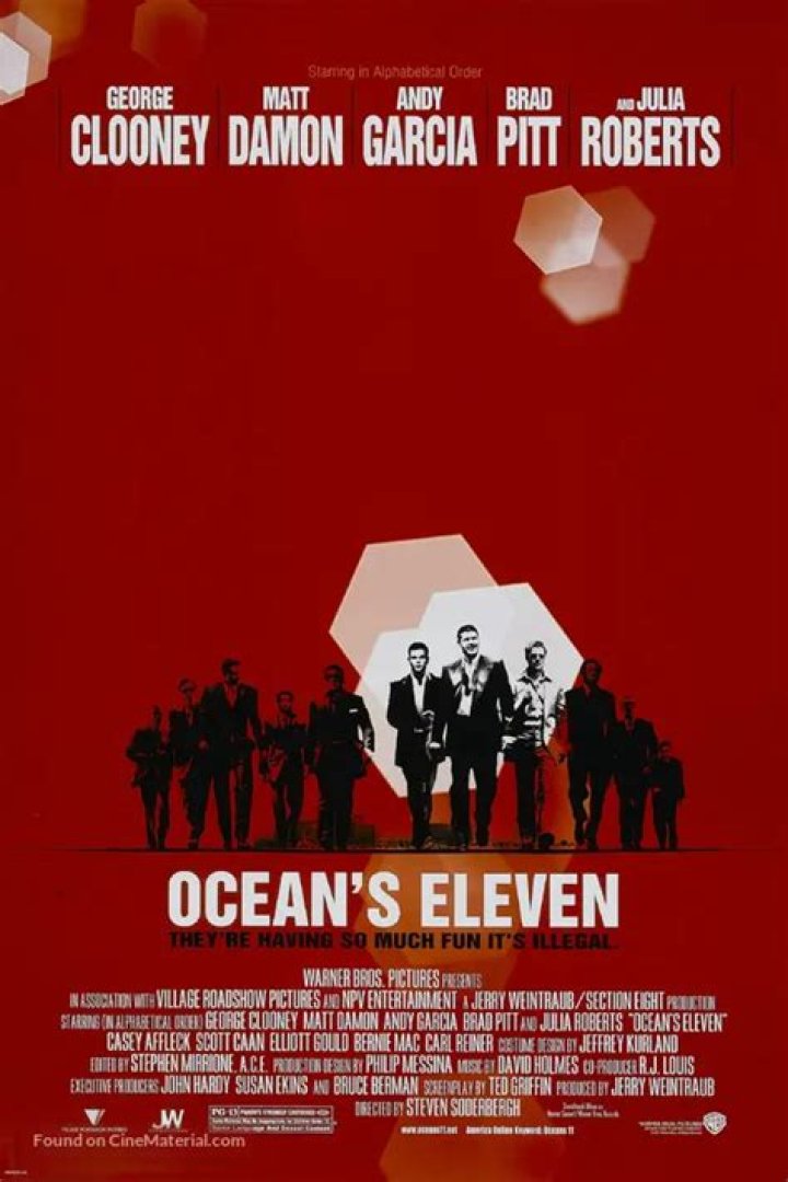 CNN.com - Review: 'Ocean's Eleven' a cool, snappy splash