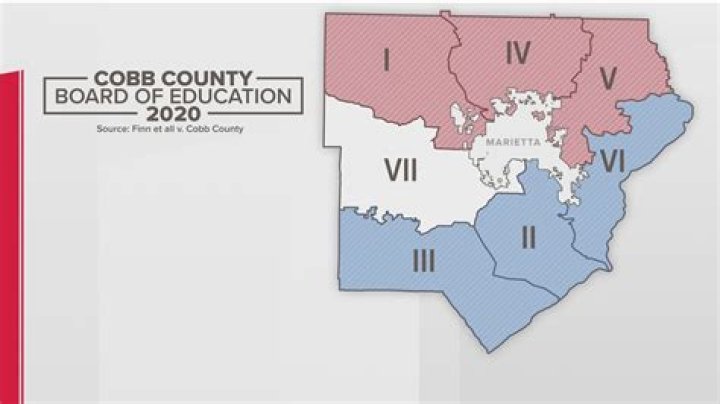 Cobb County School District maps racial gerrymander ruling