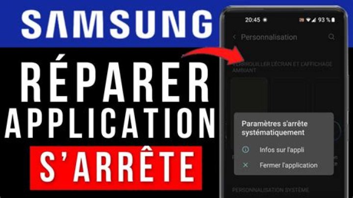 Comment Faire Quand L’application S’arrête … Guide complet 2023