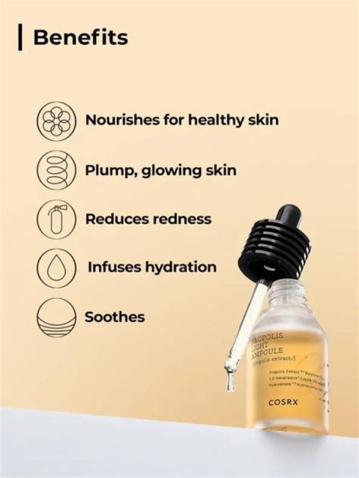 CosRx Propolis Light Ampoule Is the Best Face Serum for Anti-Aging