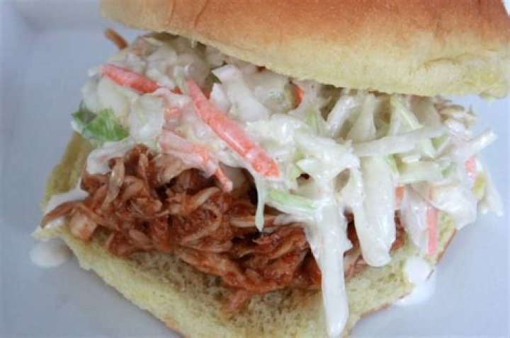 Crack Chicken 'n Slaw Sandwiches | Recipe