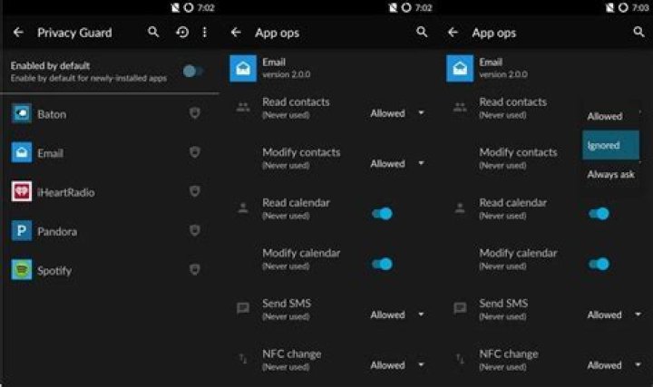 Cyanogen OS Privacy Guard — keeping apps from seeing your data
