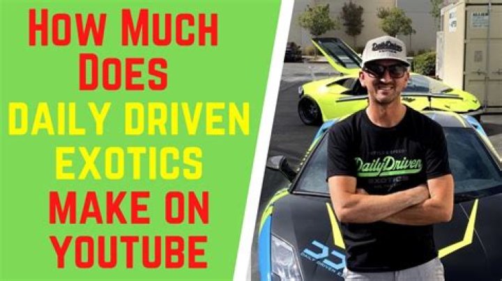 Daily Driven Exotics Net Worth