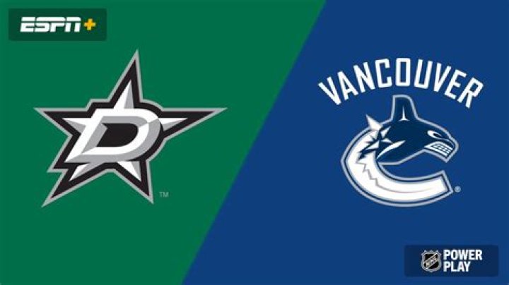 Dallas Stars vs Vancouver Canucks Box Score - November 04, 2023