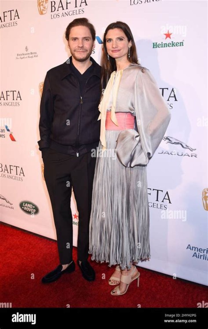Daniel Brühl and Felicitas Rombold