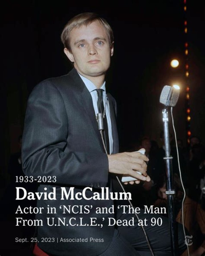 David McCallum dies at 90