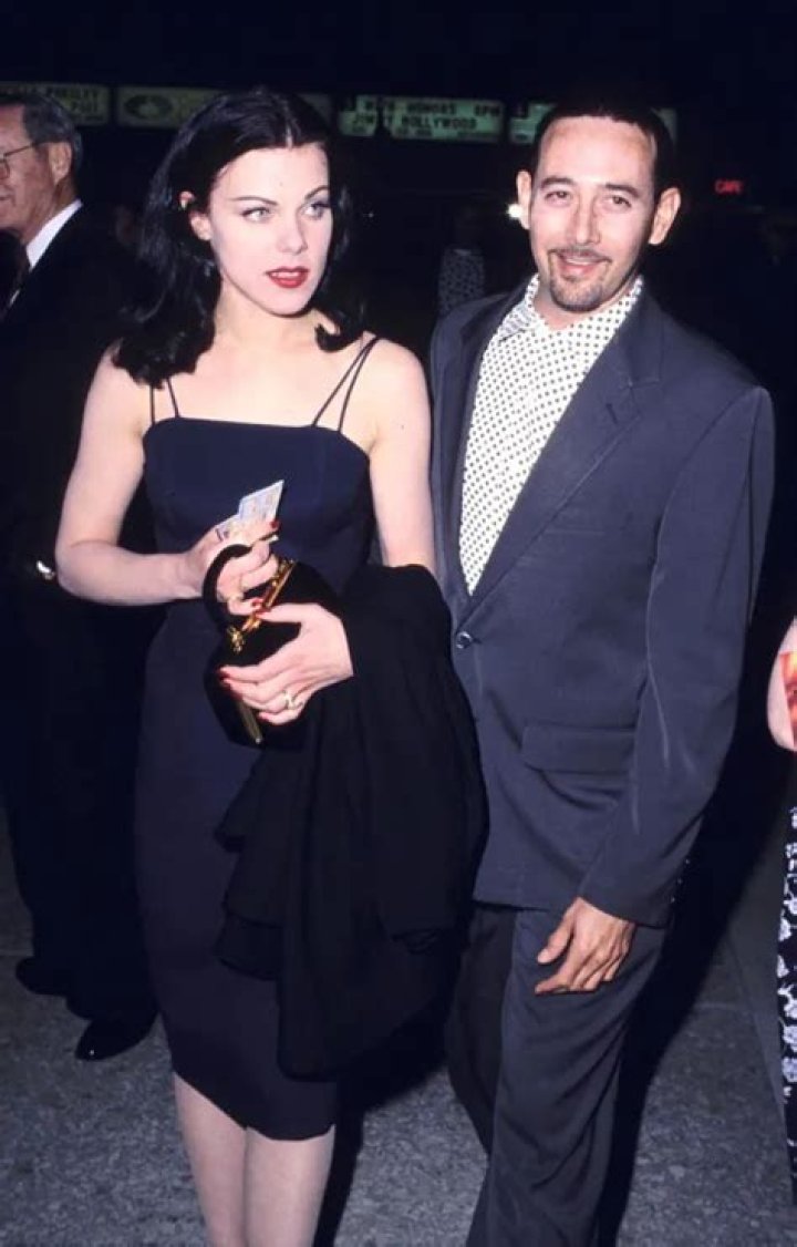 Debi Mazar and Paul Reubens