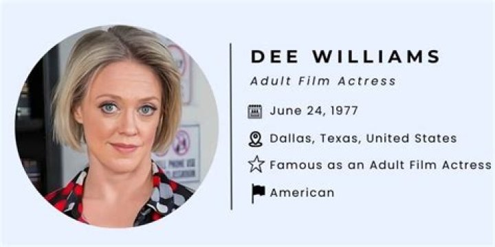 Dee Williams Biography, Age, Height, Family, Wiki & More