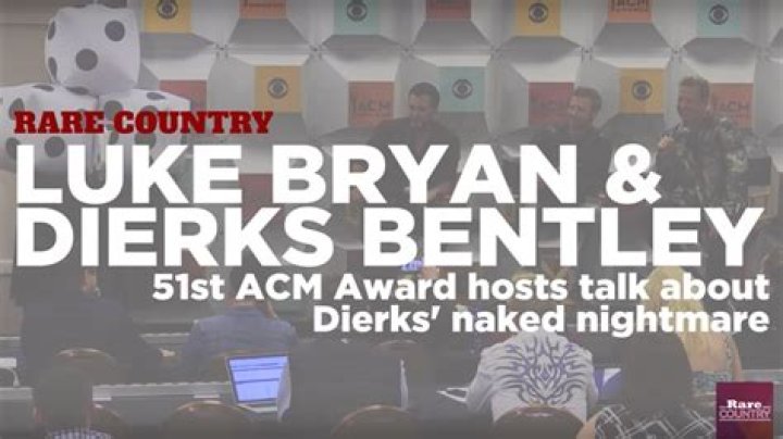 Dierks Bentley Shares His Naked ACM Awards Nightmare