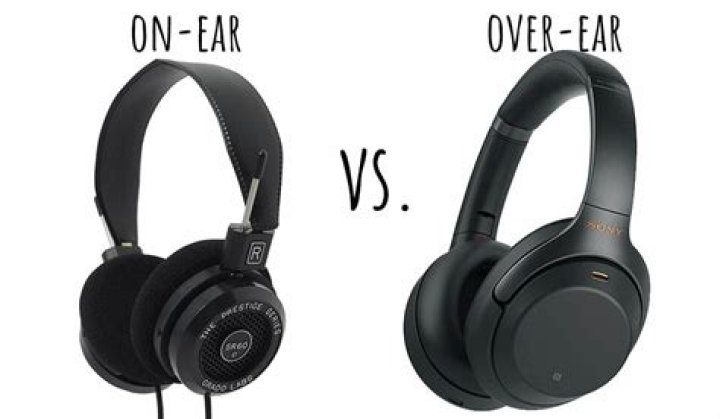 Difference Between On Ear And Over Ear Headphones