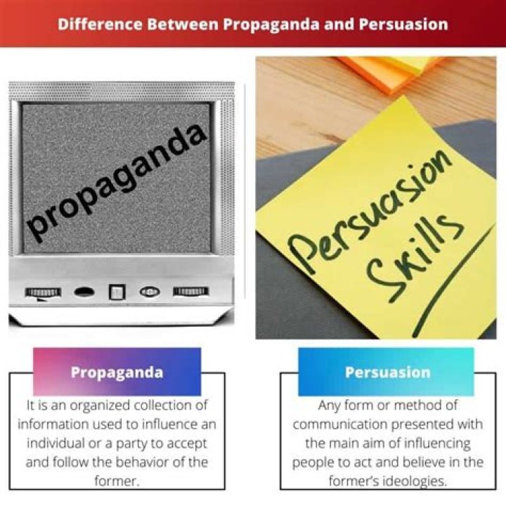 Difference Between Propaganda And Persuasion