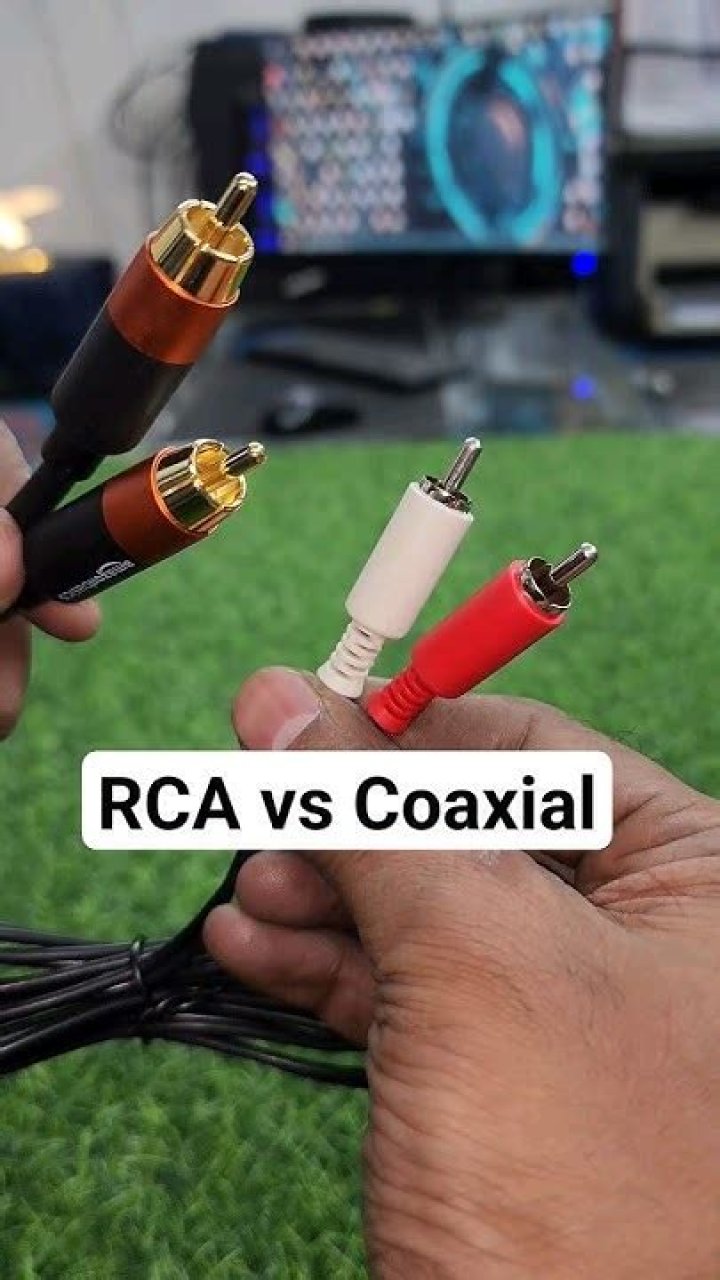 Difference Between Rca And Coaxial