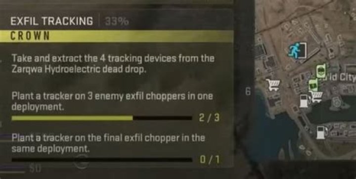 DMZ Exfil Tracking, Plant a Tracker on 3 Enemy Exfil Choppers