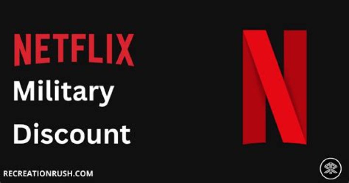 Does Netflix offer military discount?