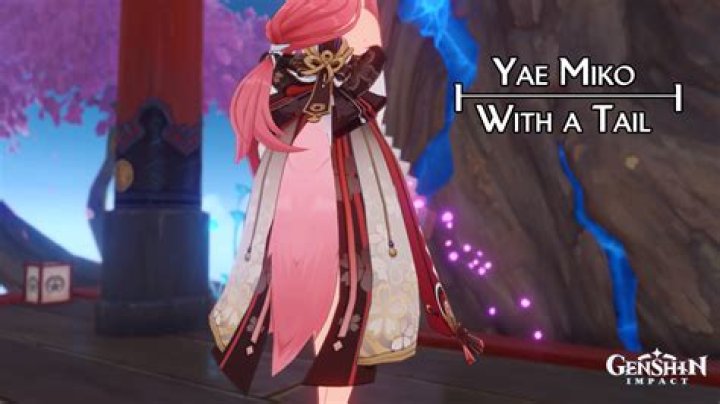 Does Yae Miko have a tail?