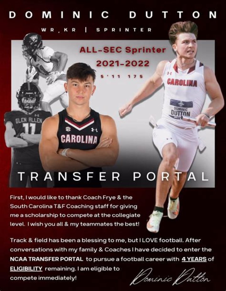 Dom Dutton's Men's Track Recruiting Profile