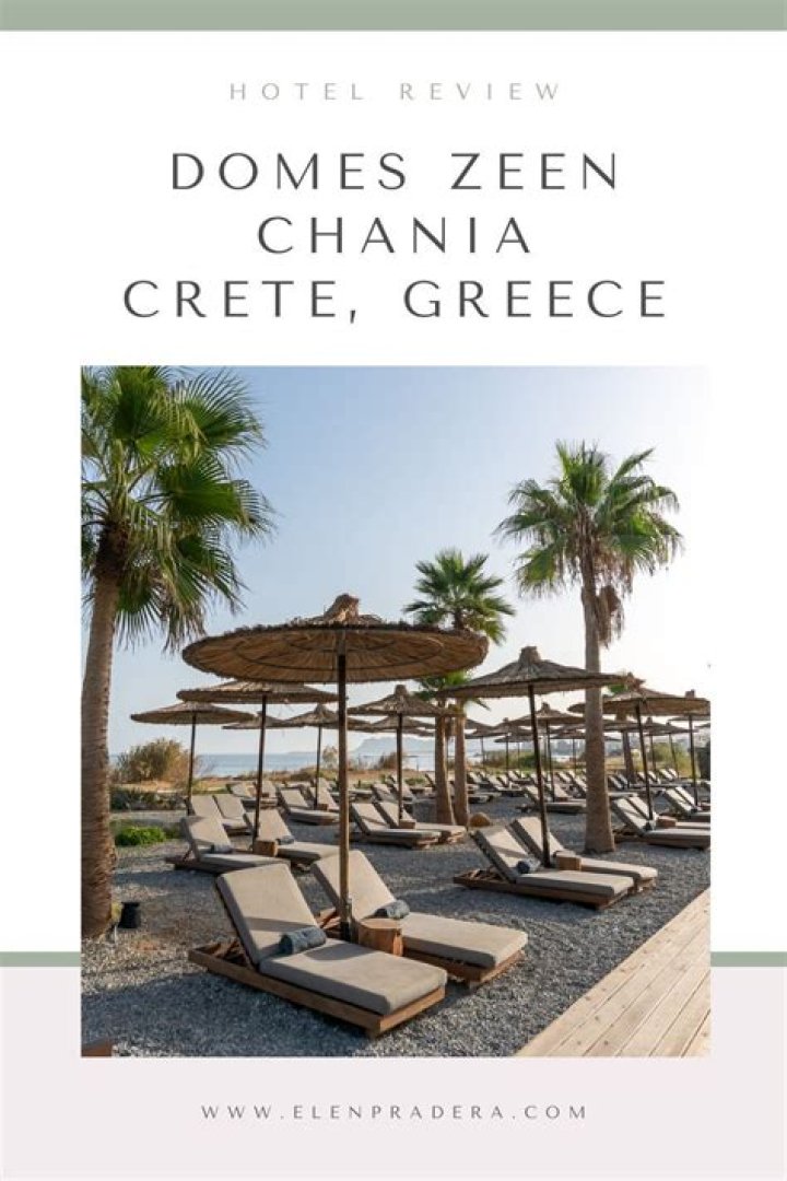 Domes Zeen Chania Hotel Review, Crete