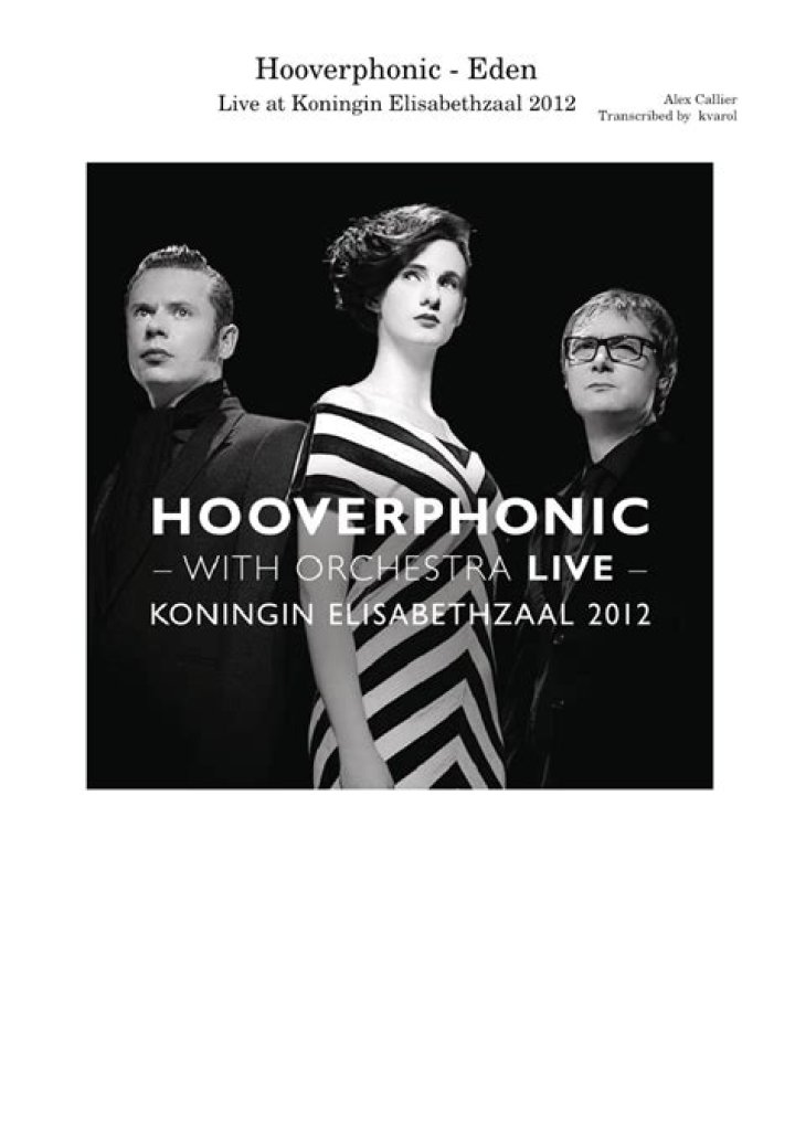“Eden” by Hooverphonic