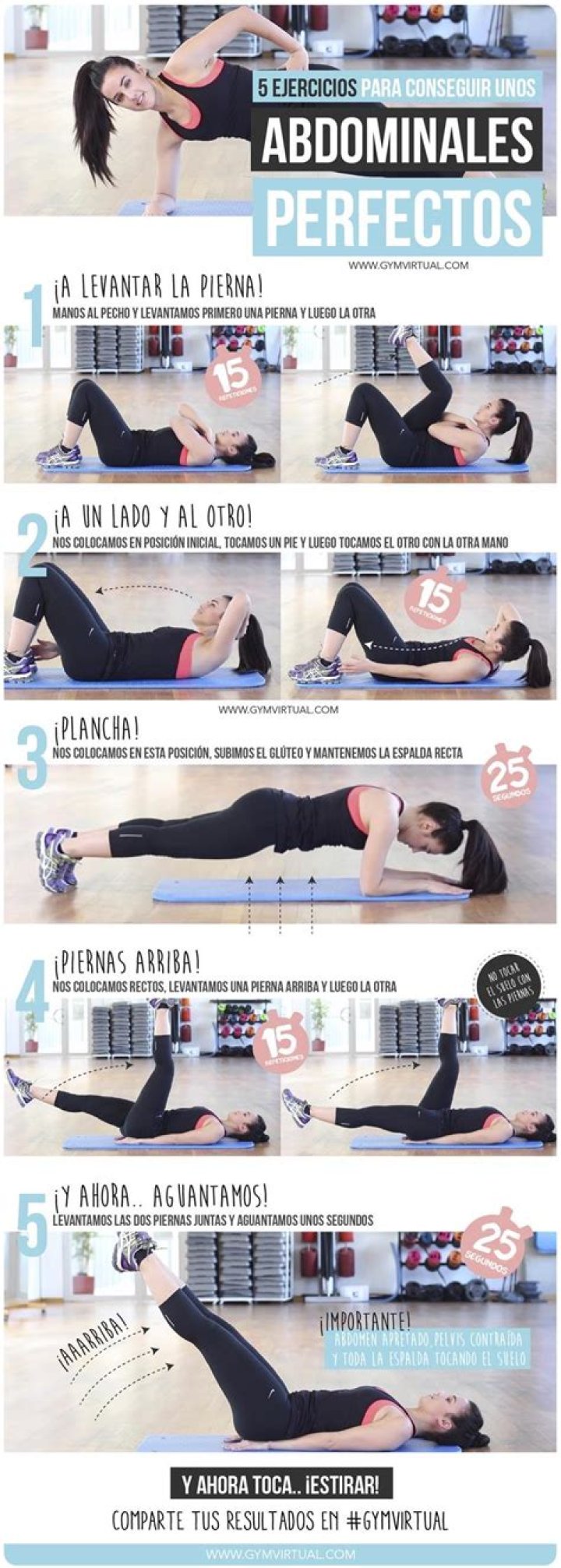 El mejor ejercicio para lograr unos abdominales perfectos, según Harvard