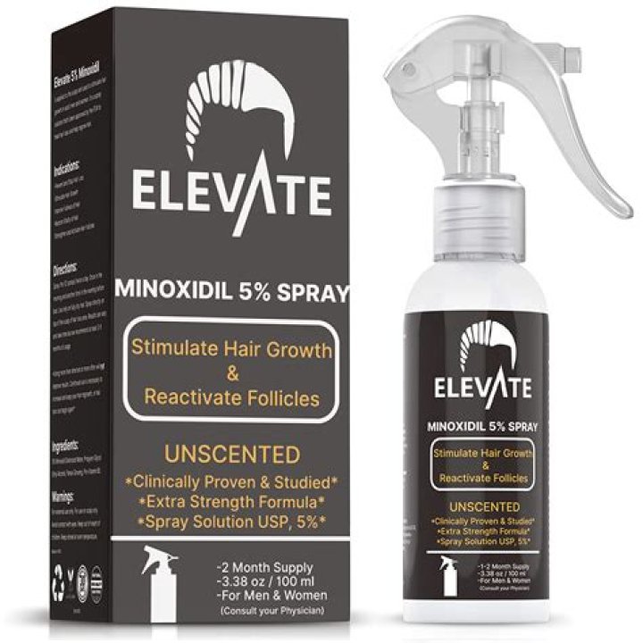 Elevate Minoxidil Hair-Growth Spray Is $30 at Amazon