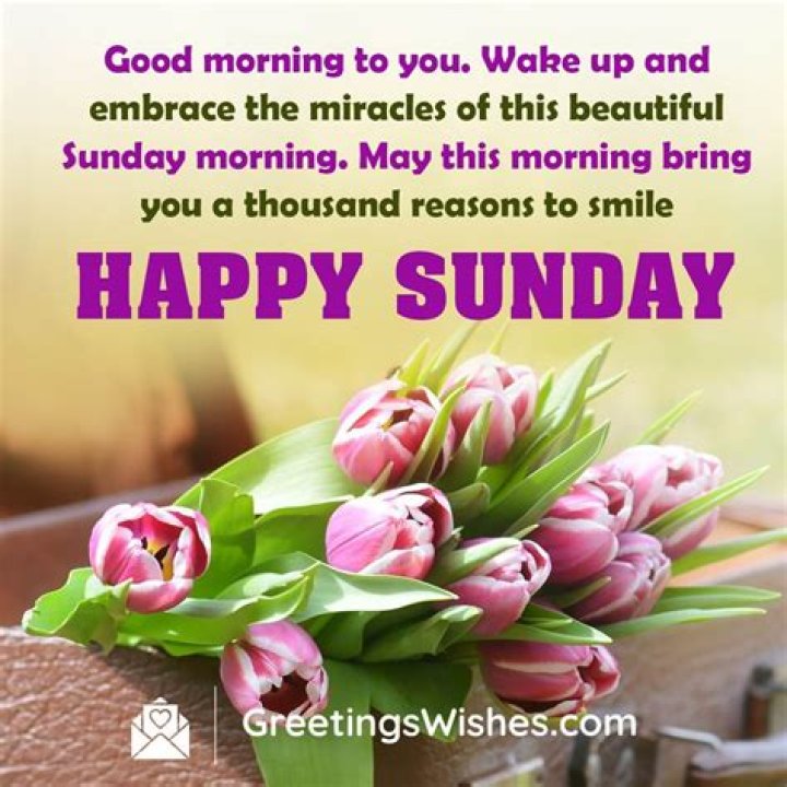 Embracing The Joy: Good Sunday Morning Greetings To Brighten Your Day