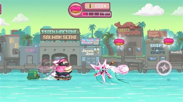 Endless donuts = endless energy to run with Ninja Chowdown for Android