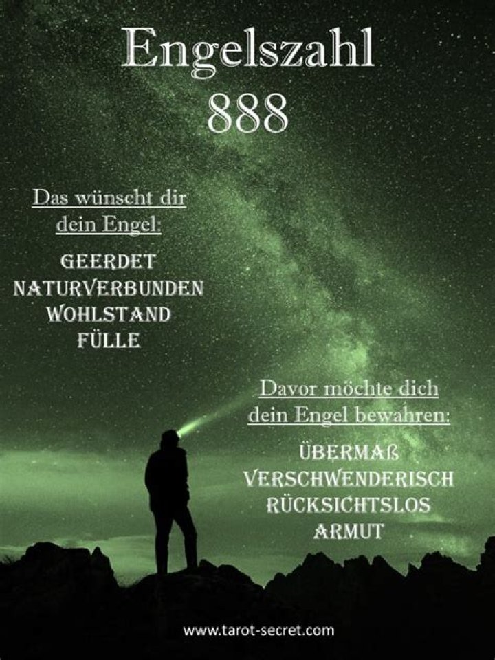 Engelszahl 888 Bedeutung, Liebe, Geld, Für Was Steht