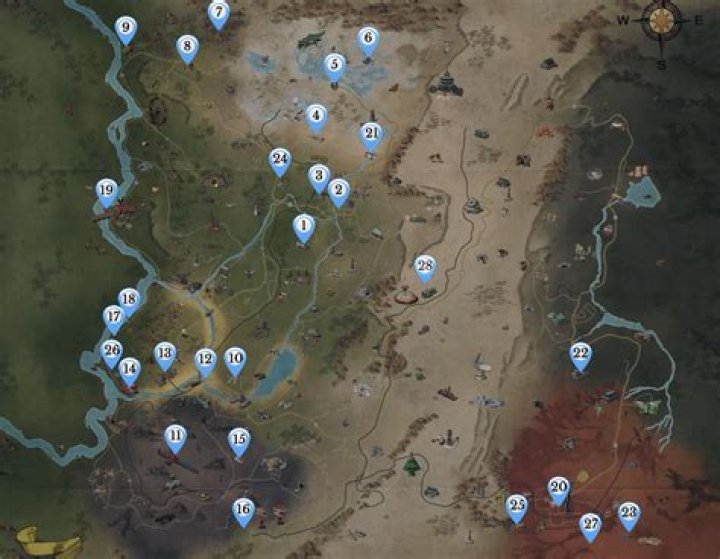 Fallout 76 Raider Power Armor Locations