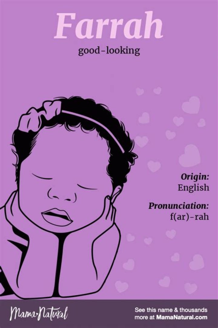 Farrah Meaning in English, Farrah Baby Name Origin Gender Meaning Pronunciation