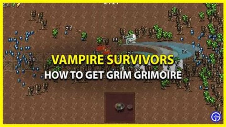 Find Grim Grimoire Vampire Survivors