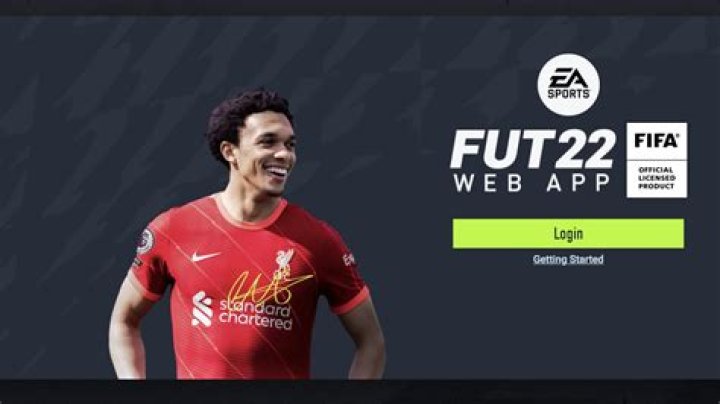 FUT 22 Web App Login