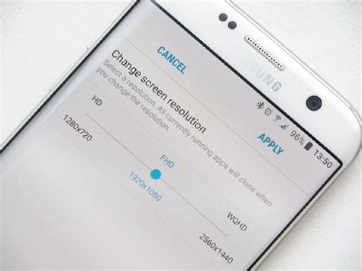 Galaxy S7 on Nougat defaults to 1080p: A look at Samsung's new display scaling options