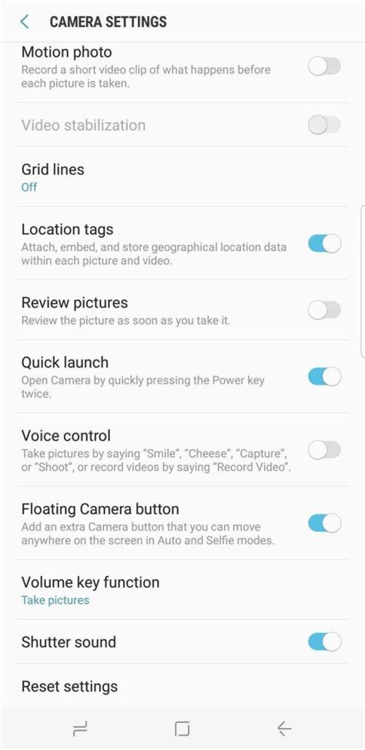 Galaxy S8 camera tips and tricks