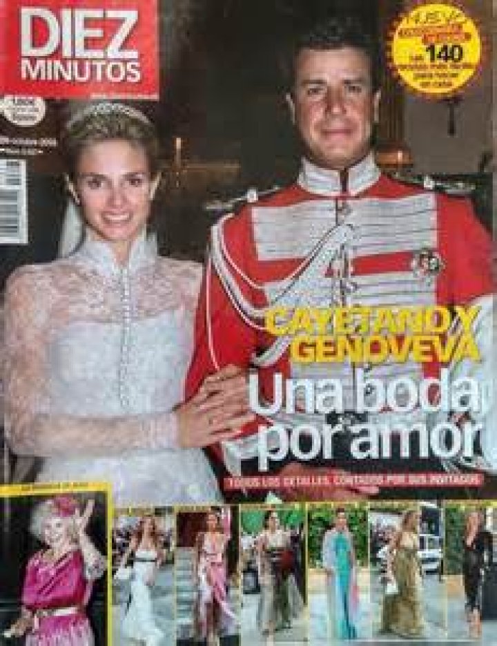 Genoveva Casanova and Cayetano Martinez De Irujo