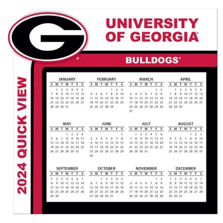 Georgia Bulldogs 2021 football schedule