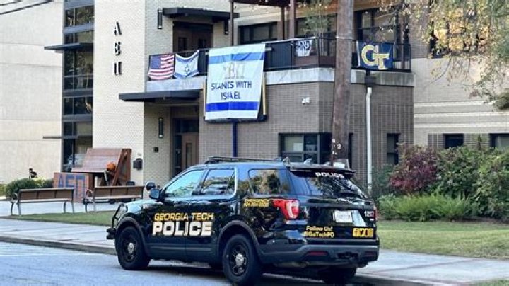 Georgia Tech Alpha Epsilon Pi Fraternity house vandalized