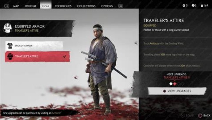 Ghost of Tsushima Armor Locations, Attires & Outfits