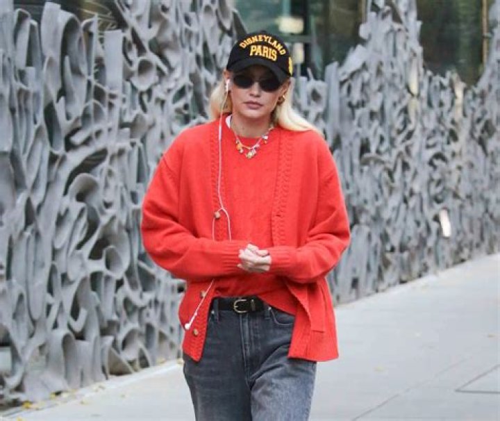 Gigi Hadid Mixed a Classic Twinset With a Gen Z Staple