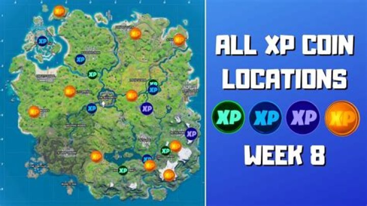 Gold XP Coins Fortnite Locations
