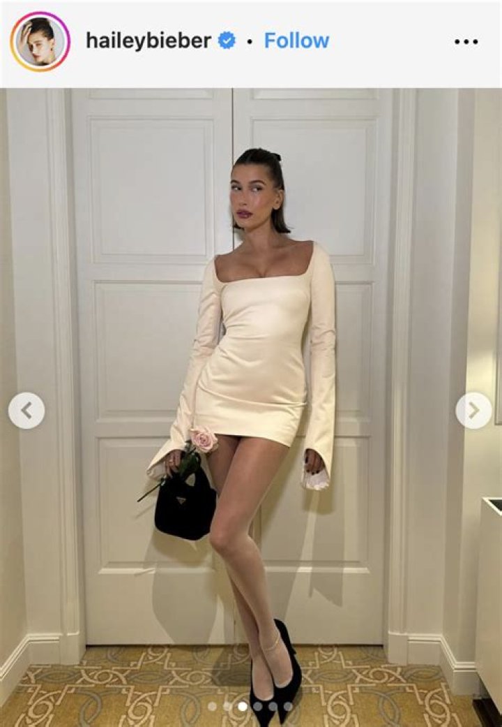 Hailey Bieber Wears Éterne Tees and Tanks