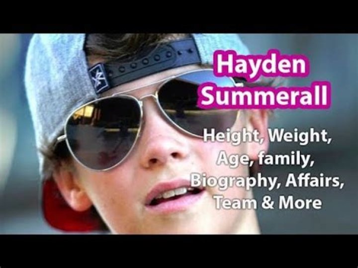 Hayden Summerall Height, Weight, Age, Body Stats